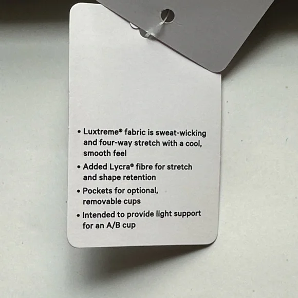 NWT! lululemon athletica Free to Be Black Long Line Sports Bra - Picture 6 of 13